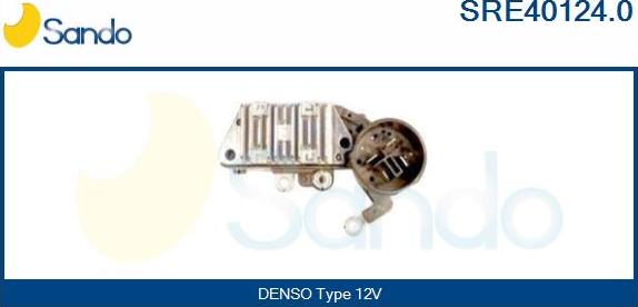 Sando SRE40124.0 - Voltage regulator, alternator autospares.lv