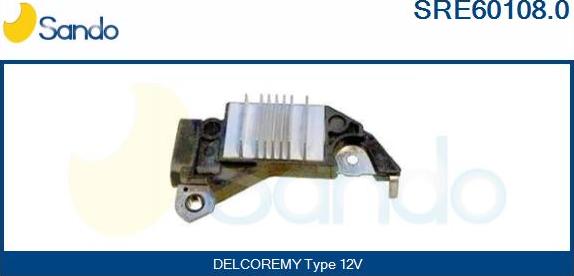 Sando SRE60108.0 - Voltage regulator, alternator autospares.lv