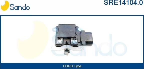 Sando SRE14104.0 - Voltage regulator, alternator autospares.lv