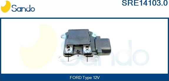 Sando SRE14103.0 - Voltage regulator, alternator autospares.lv