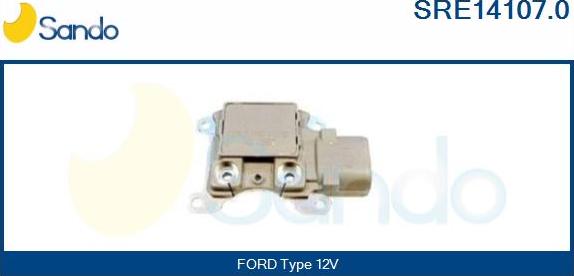 Sando SRE14107.0 - Voltage regulator, alternator autospares.lv