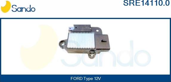 Sando SRE14110.0 - Voltage regulator, alternator autospares.lv