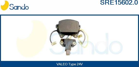 Sando SRE15602.0 - Voltage regulator, alternator autospares.lv