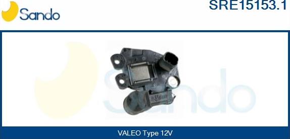 Sando SRE15153.1 - Voltage regulator, alternator autospares.lv