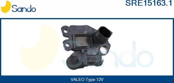 Sando SRE15163.1 - Voltage regulator, alternator autospares.lv