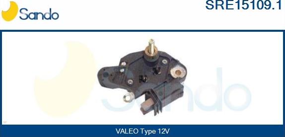 Sando SRE15109.1 - Voltage regulator, alternator autospares.lv