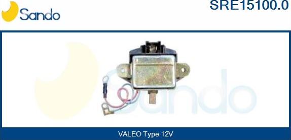 Sando SRE15100.0 - Voltage regulator, alternator autospares.lv