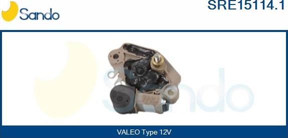 Sando SRE15114.1 - Voltage regulator, alternator autospares.lv