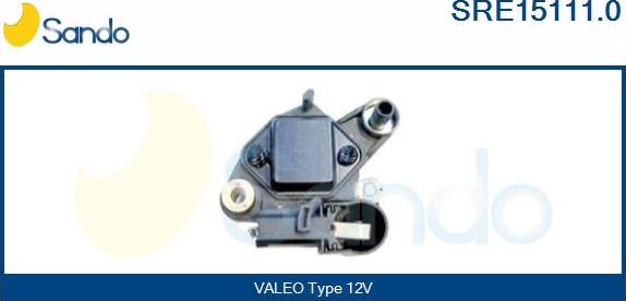 Sando SRE15111.0 - Voltage regulator, alternator autospares.lv