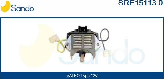 Sando SRE15113.0 - Voltage regulator, alternator autospares.lv