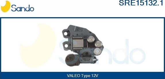 Sando SRE15132.1 - Voltage regulator, alternator autospares.lv