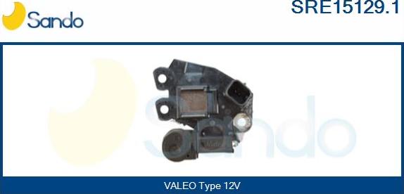 Sando SRE15129.1 - Voltage regulator, alternator autospares.lv