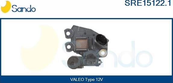 Sando SRE15122.1 - Voltage regulator, alternator autospares.lv