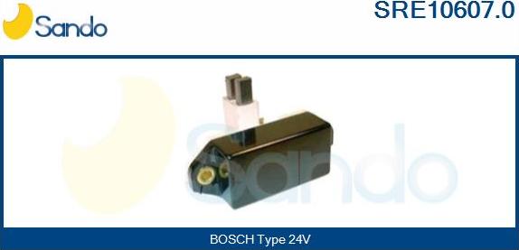 Sando SRE10607.0 - Voltage regulator, alternator autospares.lv