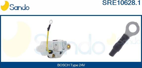 Sando SRE10628.1 - Voltage regulator, alternator autospares.lv