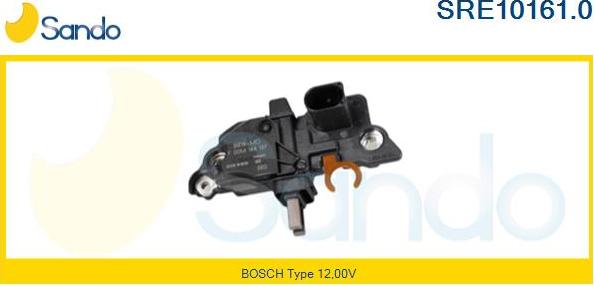 Sando SRE10161.0 - Voltage regulator, alternator autospares.lv