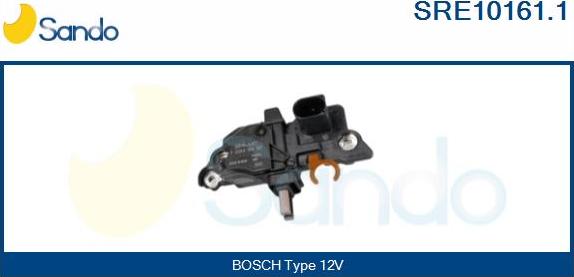 Sando SRE10161.1 - Voltage regulator, alternator autospares.lv