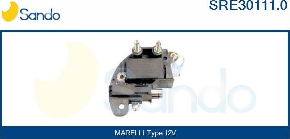 Sando SRE30111.0 - Voltage regulator, alternator autospares.lv