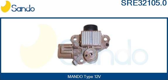 Sando SRE32105.0 - Voltage regulator, alternator autospares.lv