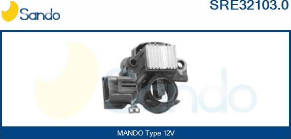 Sando SRE32103.0 - Voltage regulator, alternator autospares.lv