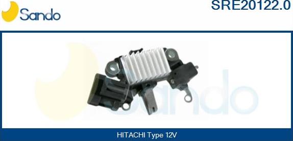 Sando SRE20122.0 - Voltage regulator, alternator autospares.lv