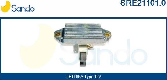 Sando SRE21101.0 - Voltage regulator, alternator autospares.lv