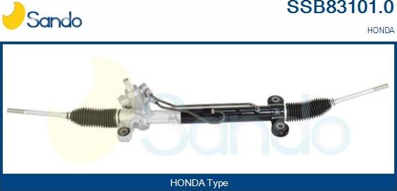 Sando SSB83101.0 - Steering Gear autospares.lv