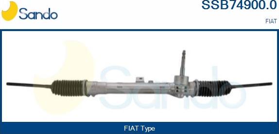 Sando SSB74900.0 - Steering Gear autospares.lv