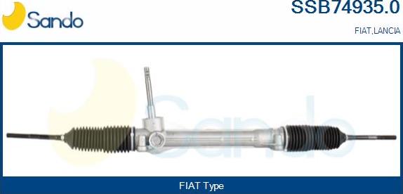 Sando SSB74935.0 - Steering Gear autospares.lv