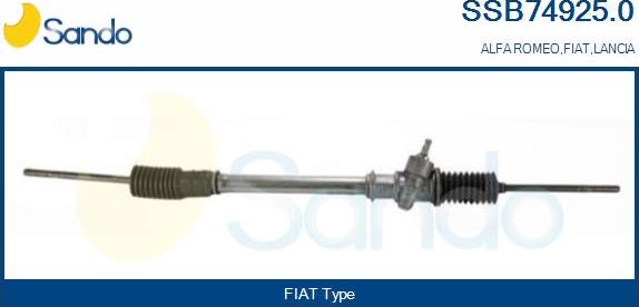 Sando SSB74925.0 - Steering Gear autospares.lv