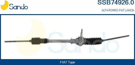 Sando SSB74926.0 - Steering Gear autospares.lv