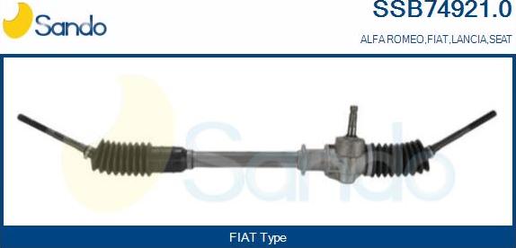 Sando SSB74921.0 - Steering Gear autospares.lv