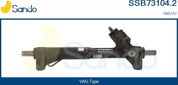 Sando SSB73104.2 - Steering Gear autospares.lv