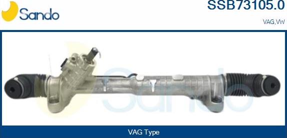 Sando SSB73105.0 - Steering Gear autospares.lv