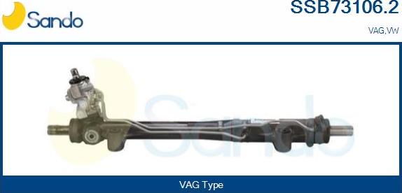 Sando SSB73106.2 - Steering Gear autospares.lv