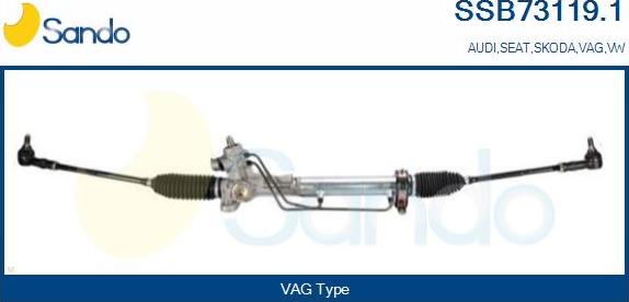 Sando SSB73119.1 - Steering Gear autospares.lv