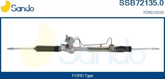 Sando SSB72135.0 - Steering Gear autospares.lv