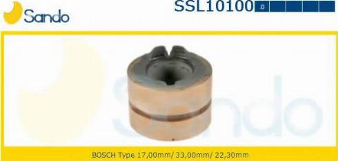 Sando SSL10100.0 - Slip Ring, alternator autospares.lv