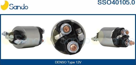 Sando SSO40105.0 - Solenoid Switch, starter autospares.lv