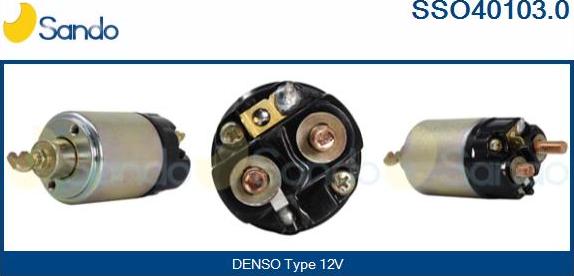 Sando SSO40103.0 - Solenoid Switch, starter autospares.lv