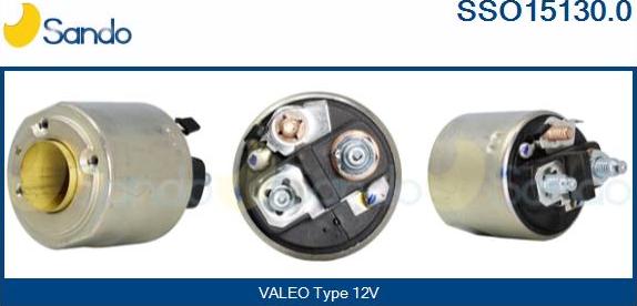 Sando SSO15130.0 - Solenoid Switch, starter autospares.lv