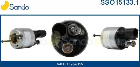 Sando SSO15133.1 - Solenoid Switch, starter autospares.lv