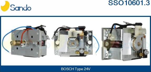 Sando SSO10601.3 - Solenoid Switch, starter autospares.lv