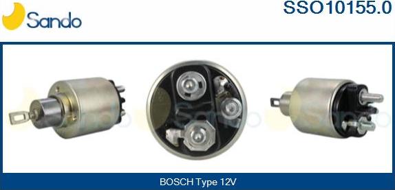 Sando SSO10155.0 - Solenoid Switch, starter autospares.lv