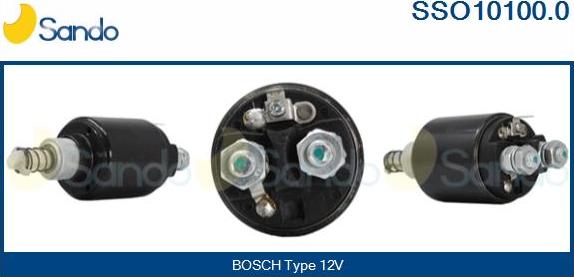 Sando SSO10100.0 - Solenoid Switch, starter autospares.lv