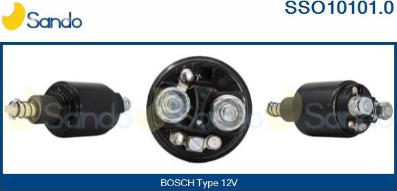 Sando SSO10101.0 - Solenoid Switch, starter autospares.lv