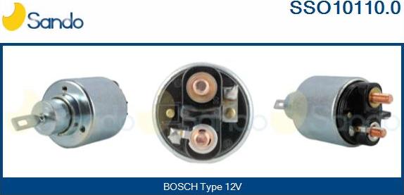 Sando SSO10110.0 - Solenoid Switch, starter autospares.lv