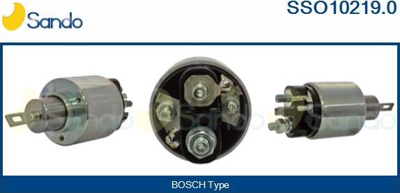 Sando SSO10219.0 - Solenoid Switch, starter autospares.lv