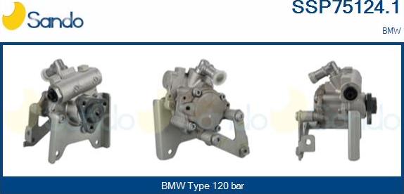 Sando SSP75124.1 - Hydraulic Pump, steering system autospares.lv