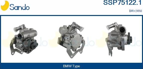 Sando SSP75122.1 - Hydraulic Pump, steering system autospares.lv